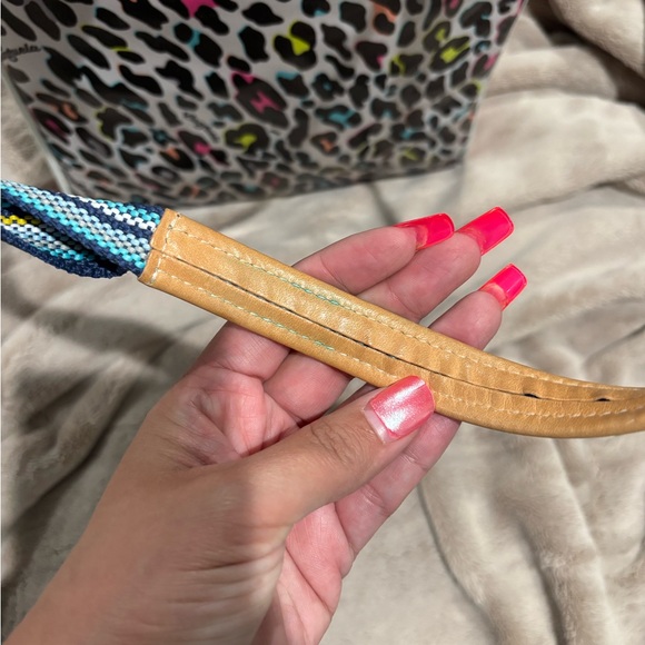 Colorful Leopard Print Tote Bag - Picture 4 of 5